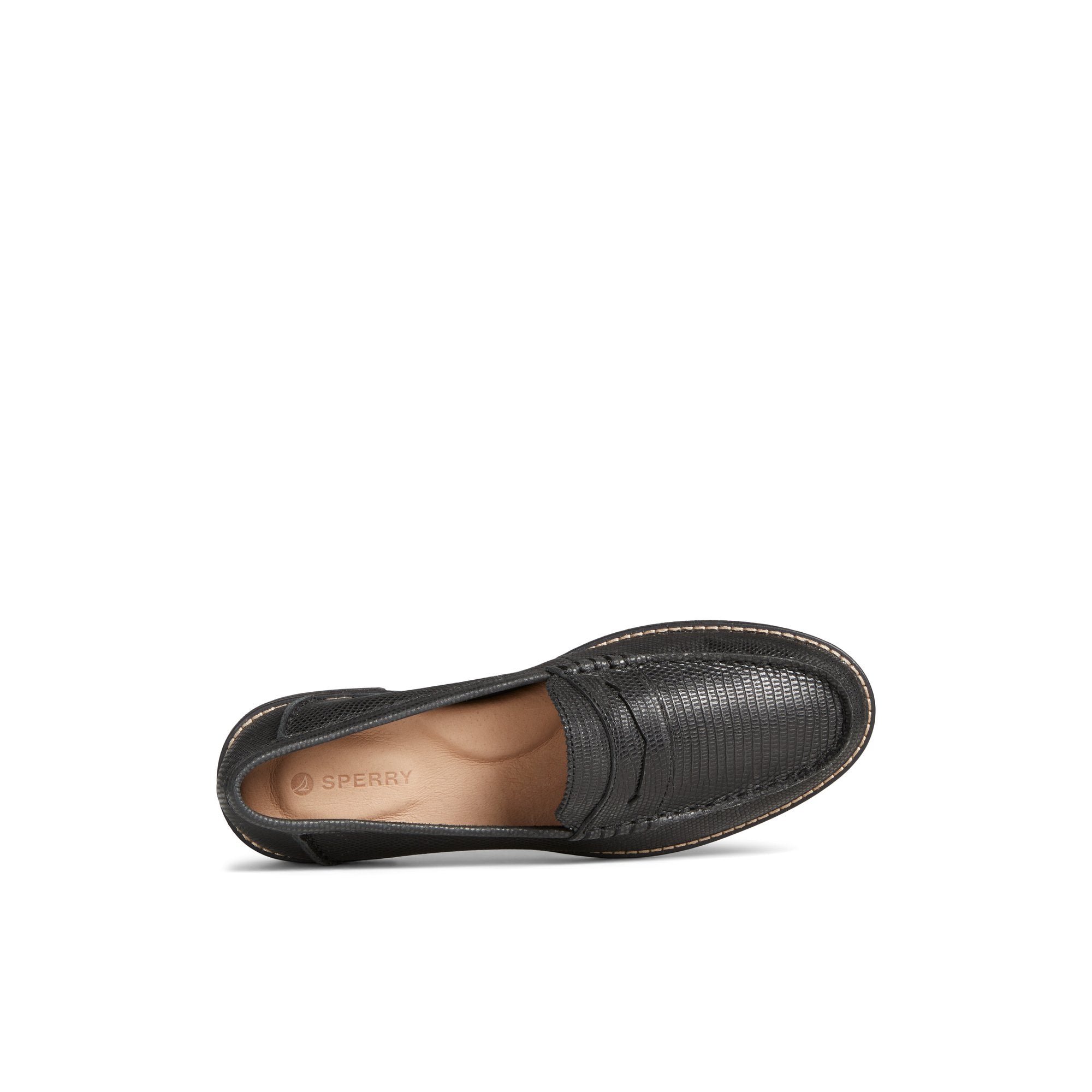 Seaport Penny Leather Loafer Black - 2 - Image 5