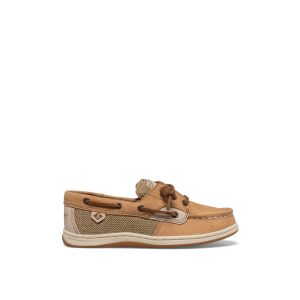 Songfsklea Brown Kids Boat Shoes