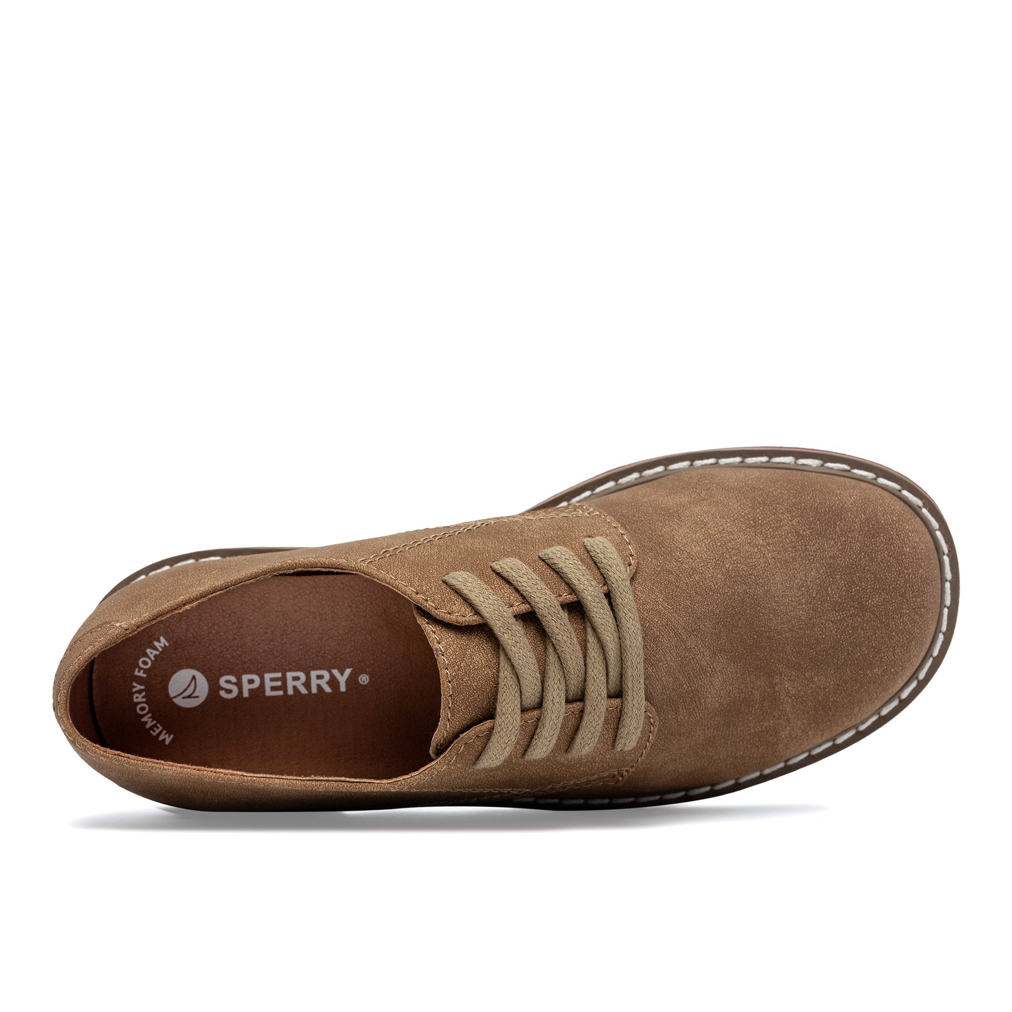 Teviniiksyn Medium Beige Kids Boat Shoes - Image 4