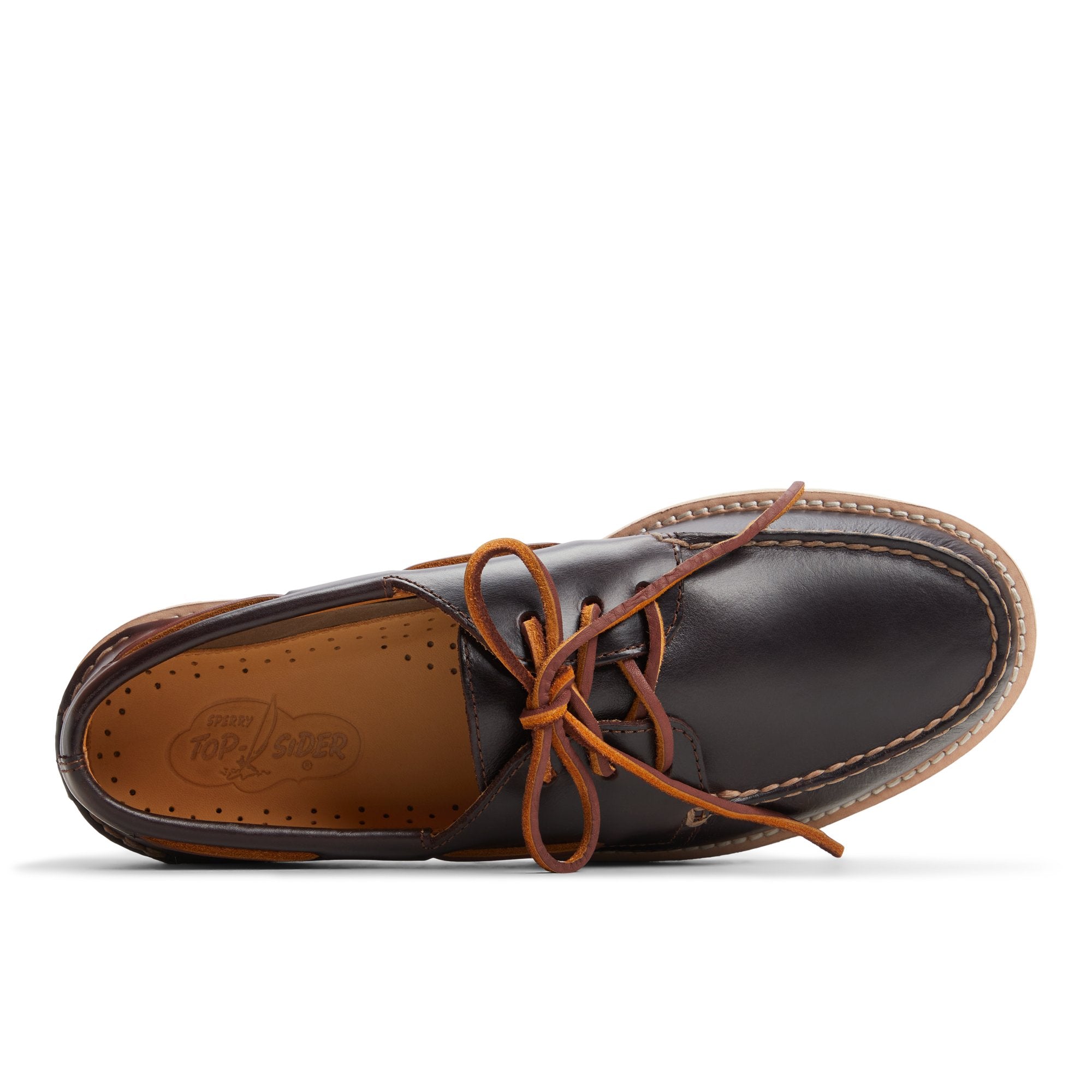 Authentic Original™ 2-Eye Lug Boat Shoe Brown - Image 7