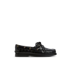 Authentic Original™ 2 Eye Boat Shoe Black