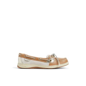 Angelfish 1 Eye Boat Shoe Light Beige