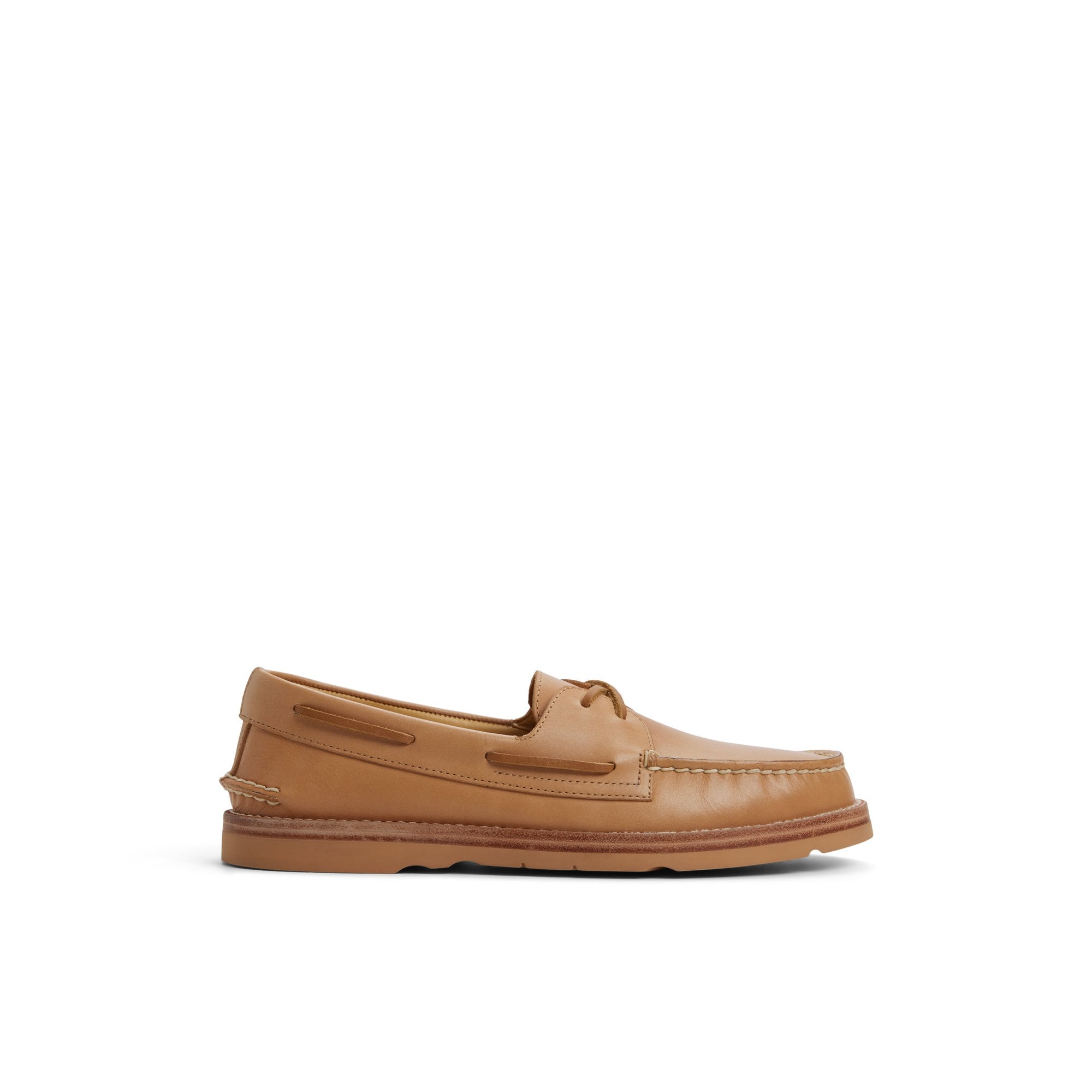 Sperry x Todd Snyder Vachetta Leather Boat Shoe Natural
