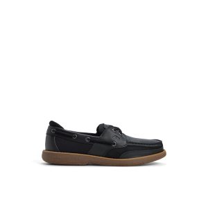 Surveyor 2 Eye Boat Shoes Black