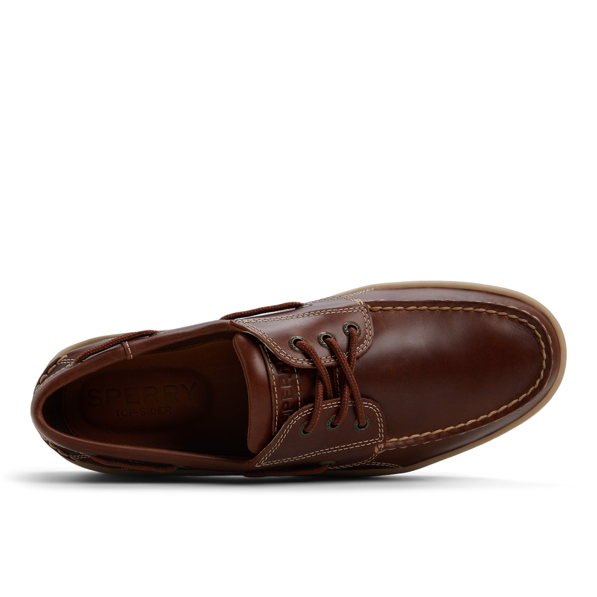 Billfish 3-Eye Boat Shoe Medium Brown - Image 6