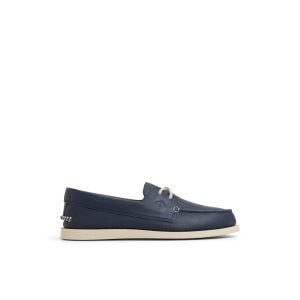 Authentic Original™ 2 Eye Boat Shoe Navy - 2