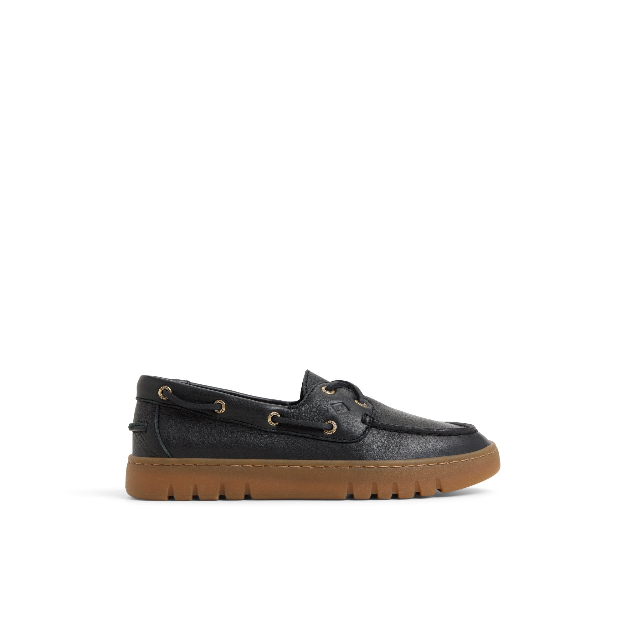 Keely Boat Shoe Black