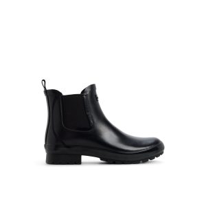 Drizzle Chelsea Rain Boot Black